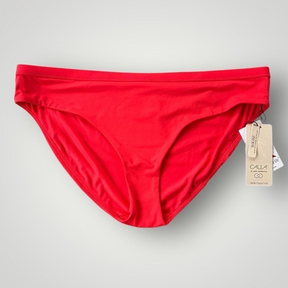 🎉5 for $45 🎉 NWT Calia Bikini Swim Bottom Women Size XL Red